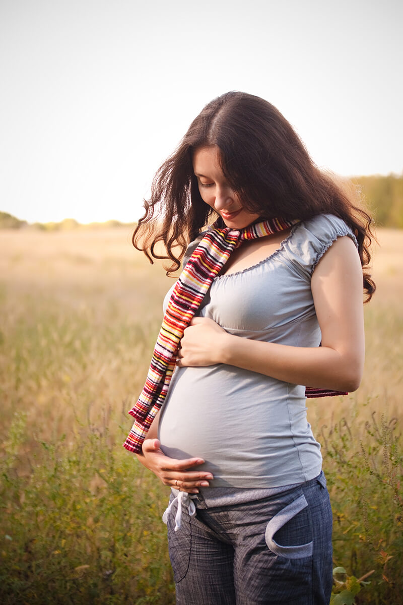 Pregnant Young Woman